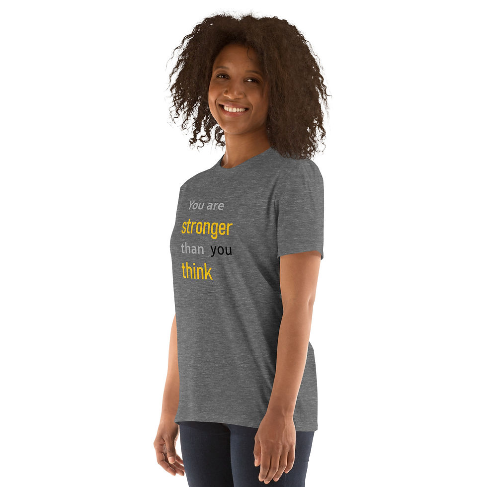 Thumbnail: Stronger than you think - Short-Sleeve Unisex T-Shirt
