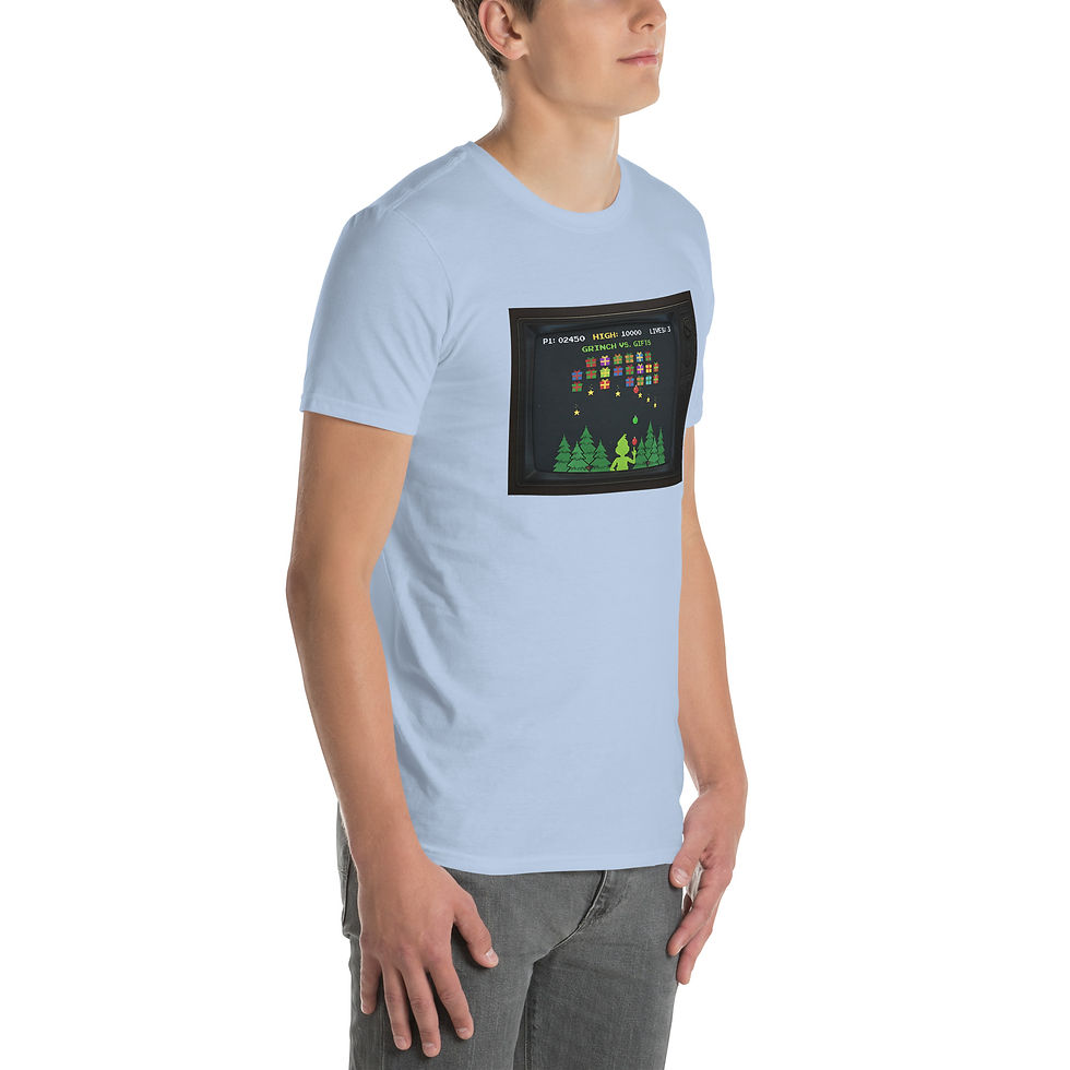 Thumbnail: Grinch christmas game - Short-Sleeve Unisex T-Shirt