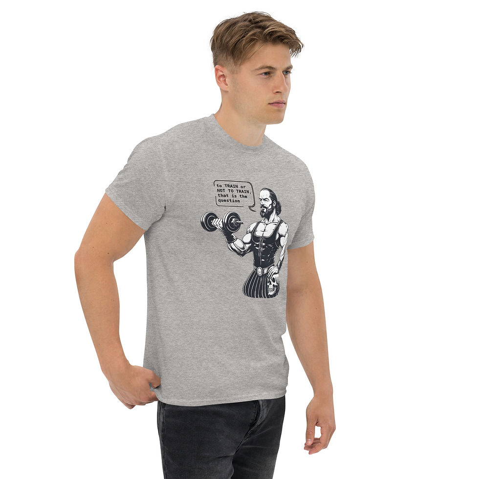 Thumbnail: To train or not to train Unisex classic tee