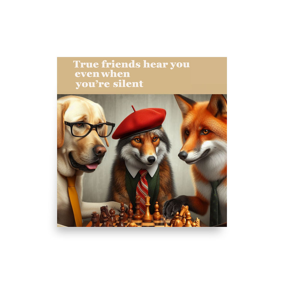 Thumbnail: True friends