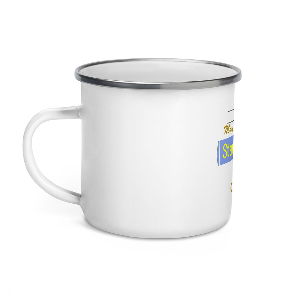 Thumbnail: May start working - Enamel Mug