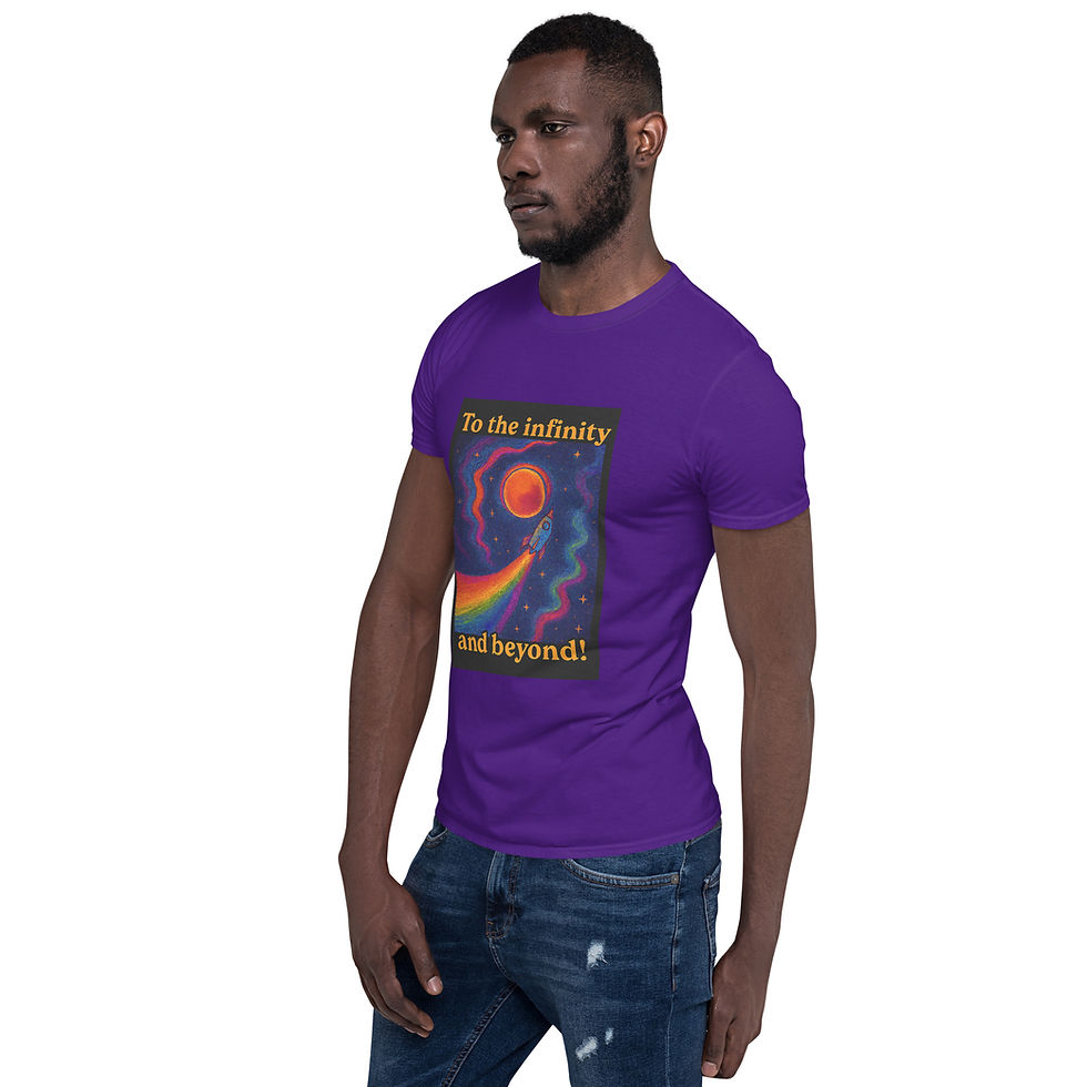 Thumbnail: To the infinity! Short-Sleeve Unisex T-Shirt