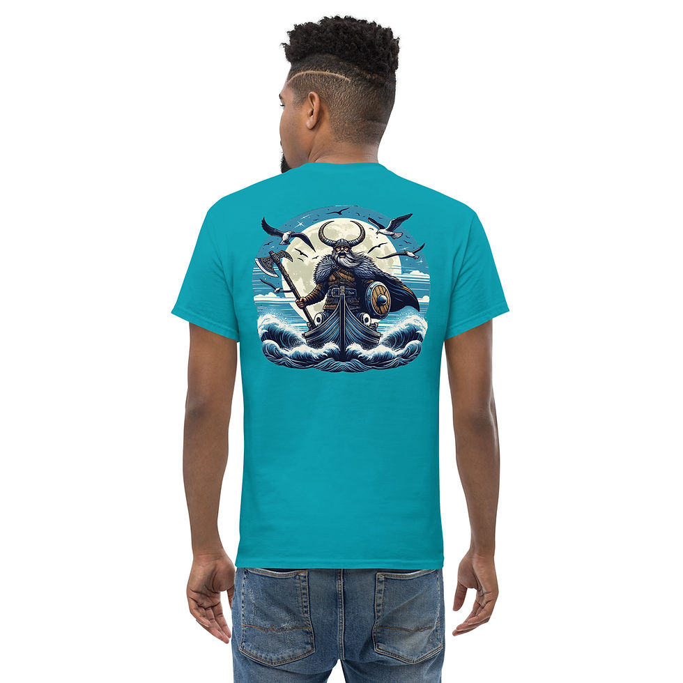 Thumbnail: Viking attack BACK - Unisex classic tee