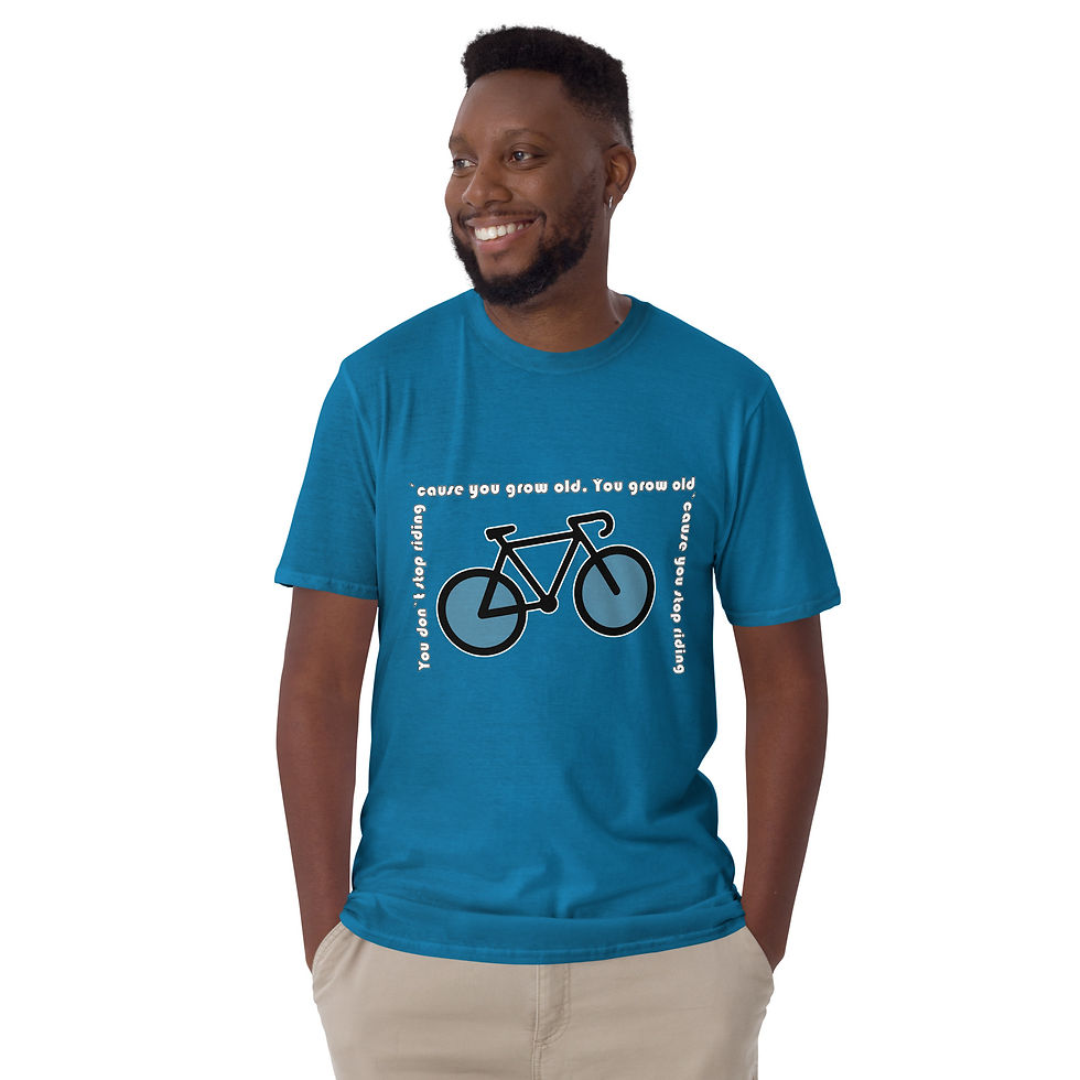 Thumbnail: Grow old if not riding - Short-Sleeve Unisex T-Shirt