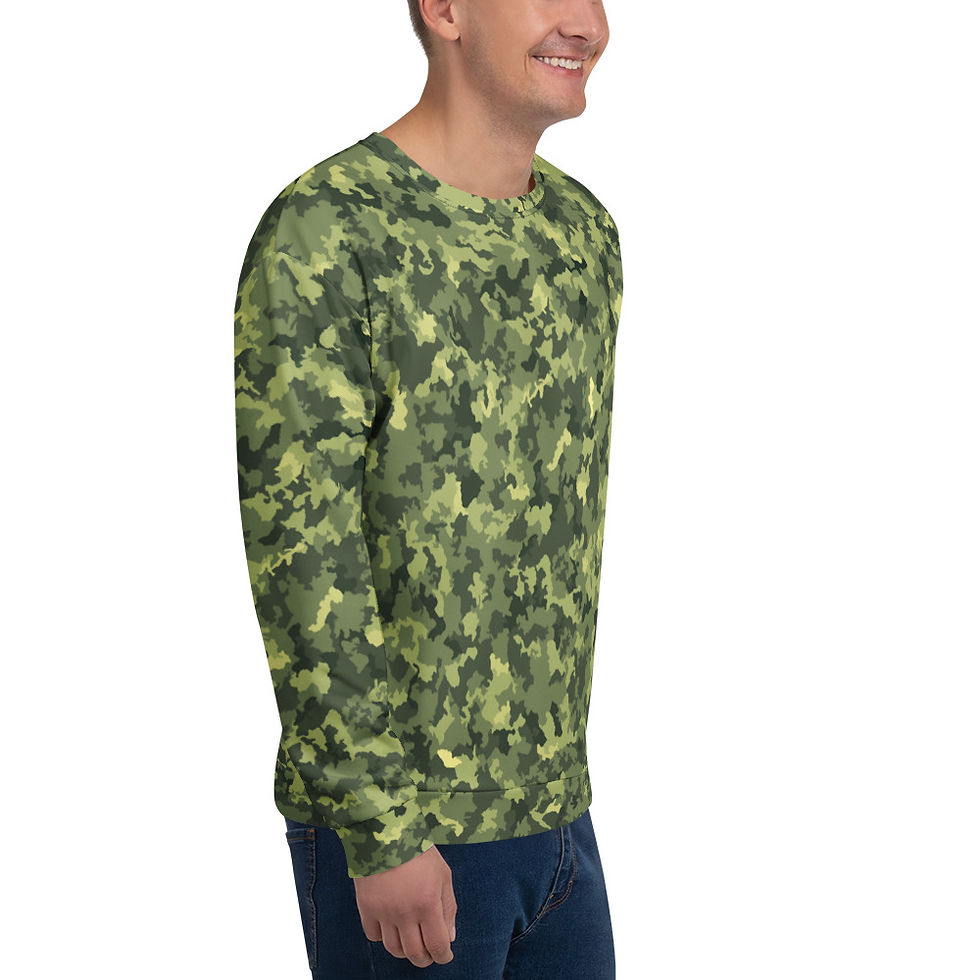 Thumbnail: Camouflage Unisex Sweatshirt