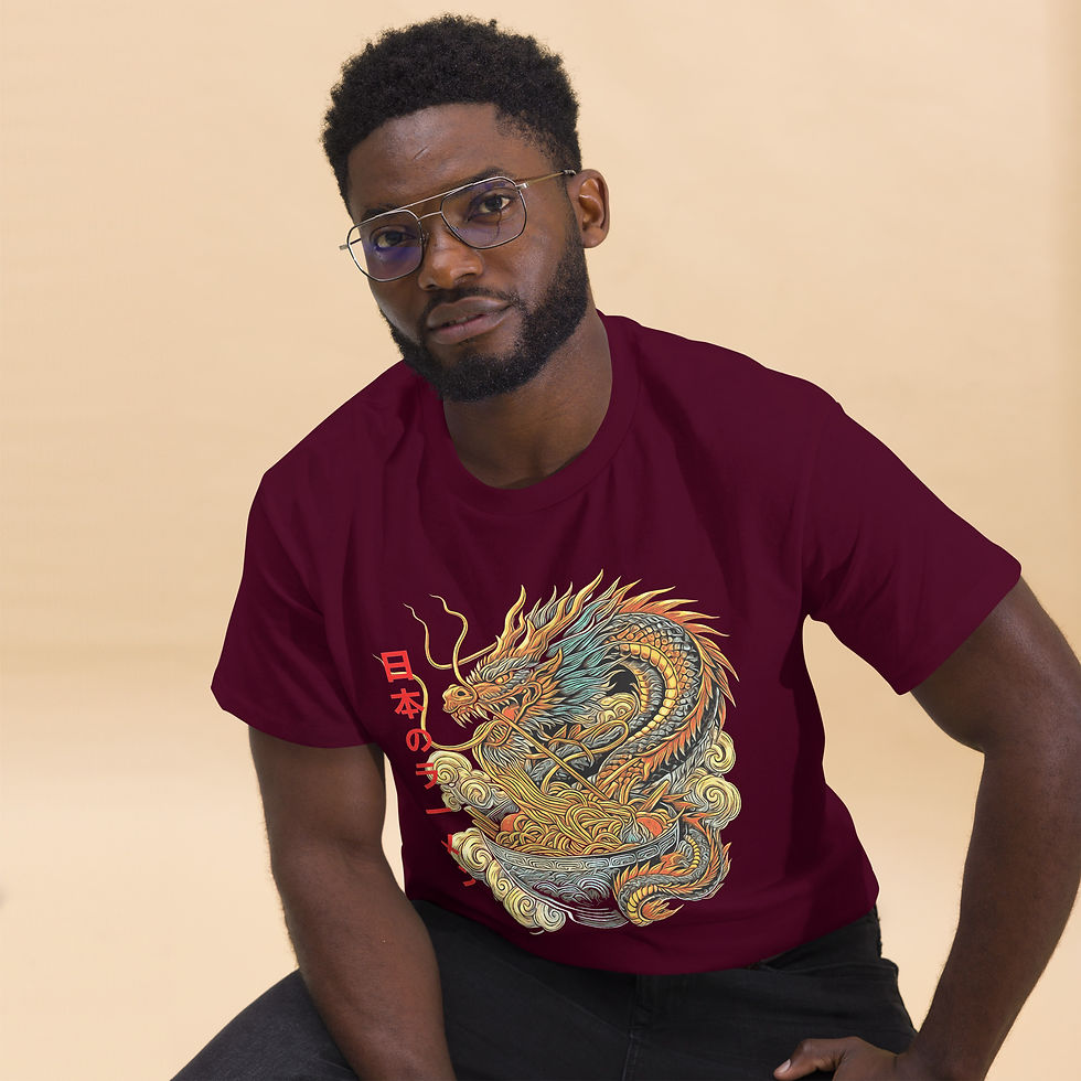Thumbnail: Ramen Dragon Unisex classic tee
