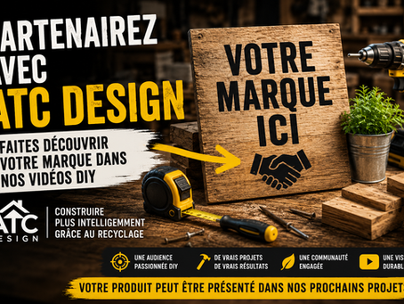 Mettez en valeur votre marque dans de véritables projets de bricolage avec ATC Design