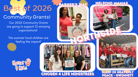 $46,000 in Kares 4 Kids 2026 Community Grants were voted on by Keller Williams Realty Atlanta Partners agents and leaders, to donate out into their communities. This year, they helped 21 charities and over 2,677 children in need! #kares4kids #kwatl #onamission #OVER1000000kids #GivingHOPE