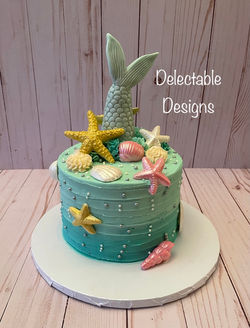 Mermaid cake