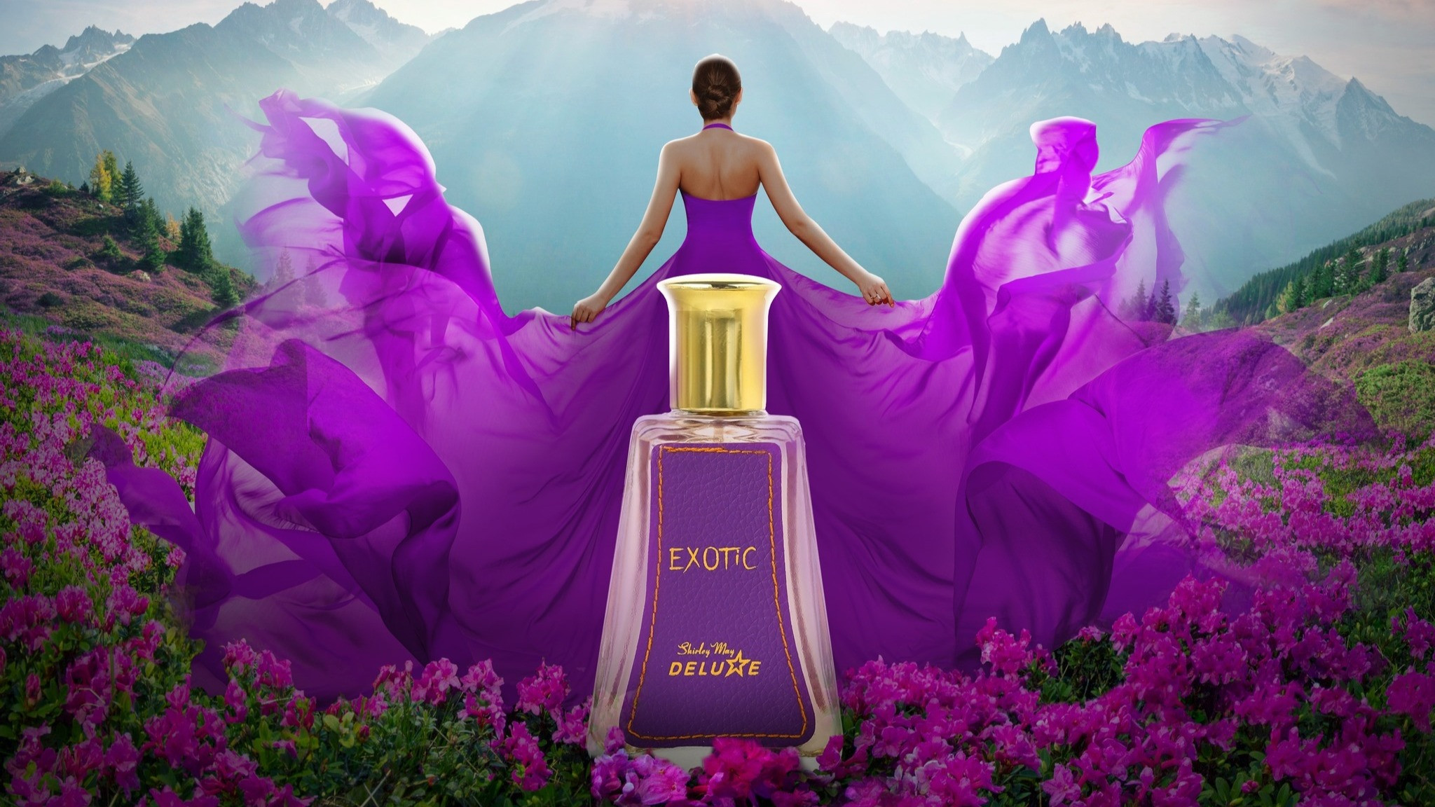 EXOTIC Eau de Toilette Spray for Women 100ml Shirley May Deluxe