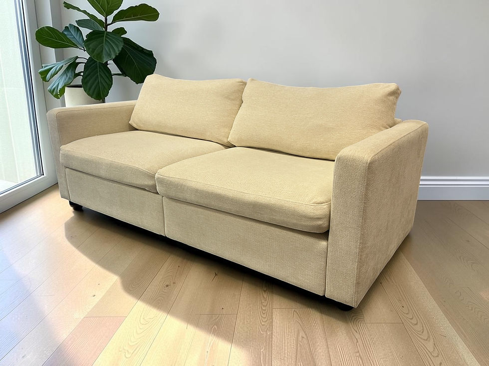 Thumbnail: White Loveseat (RE 1168)