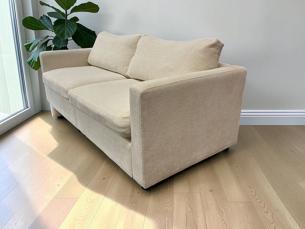 Thumbnail: White Loveseat (RE 1168)