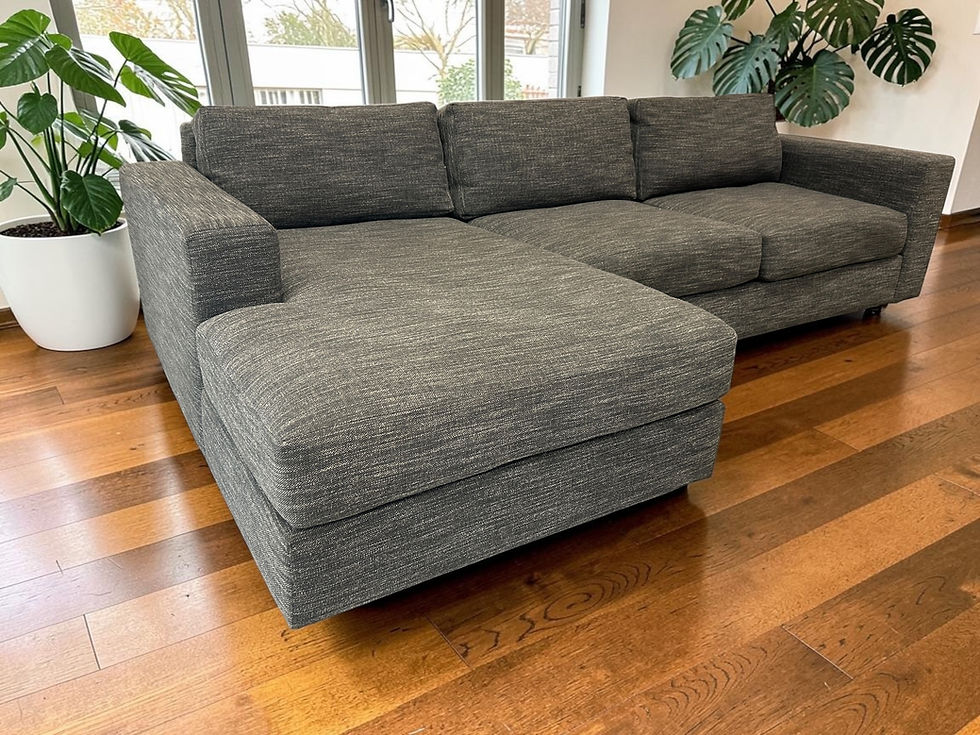Thumbnail: West Elm Urban 2Pc Chaise Sectional (RE 1178)