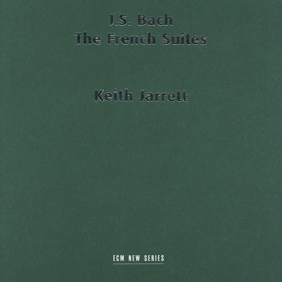 巴哈:法國組曲|大鍵琴:奇斯.傑瑞特 Keith Jarrett / J.S Bach: The French Suites (2CD) 【ECM】
