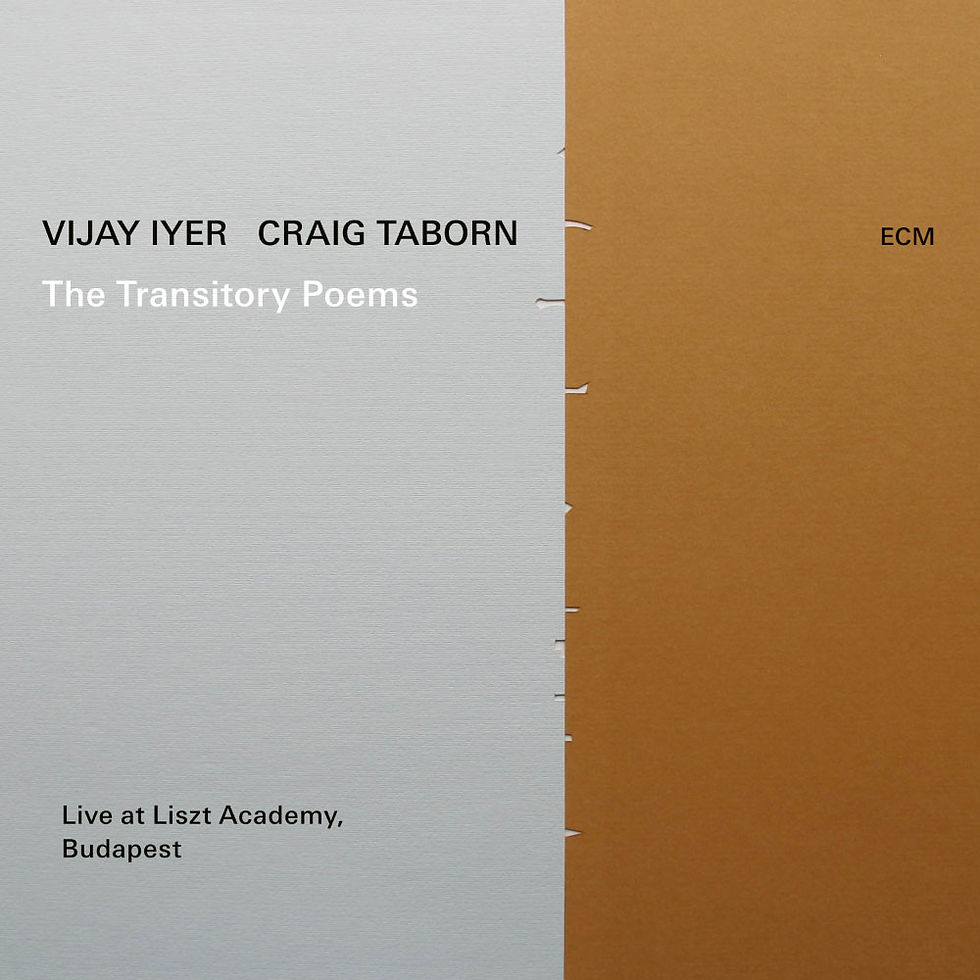 維杰.艾耶/克雷格.塔波恩 Vijay Iyer / Craig Taborn: The Transitory Poems (CD) 【ECM】