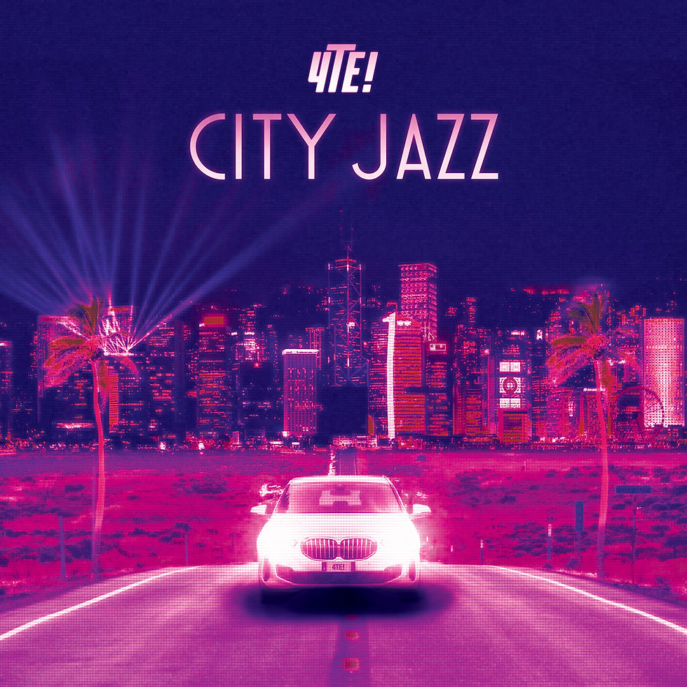 4te!:城市爵士 City Jazz (Violet Sparkle Vinyl LP) 【Evosound】