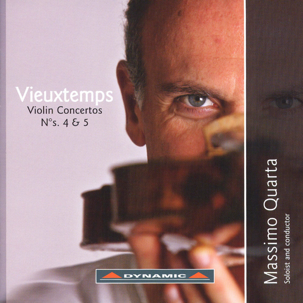 魏歐當：第四、五號小提琴協奏曲 Vieuxtemps: Violin Concertos Nos. 4 & 5 (CD)【Dynamic】