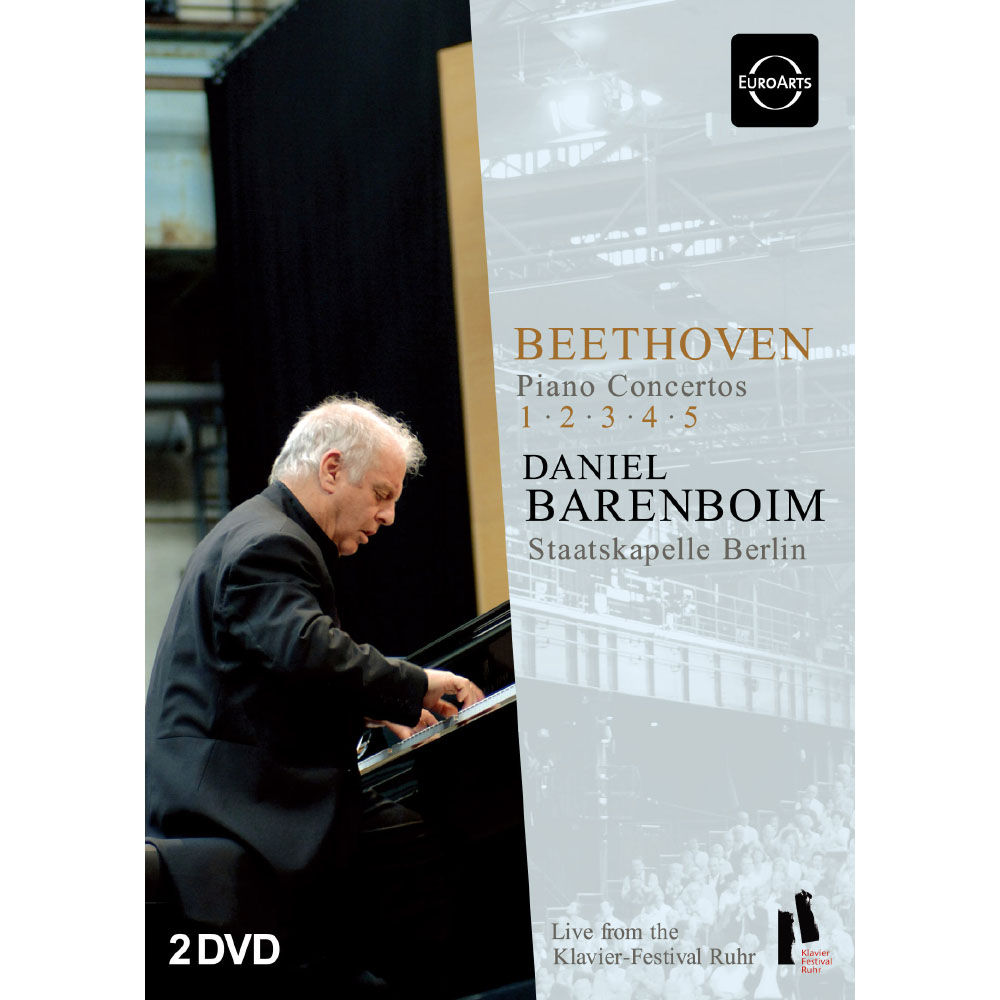 貝多芬鋼琴協奏曲全集 Beethoven Piano Concertos No.1-5 (2DVD) 【EuroArts】