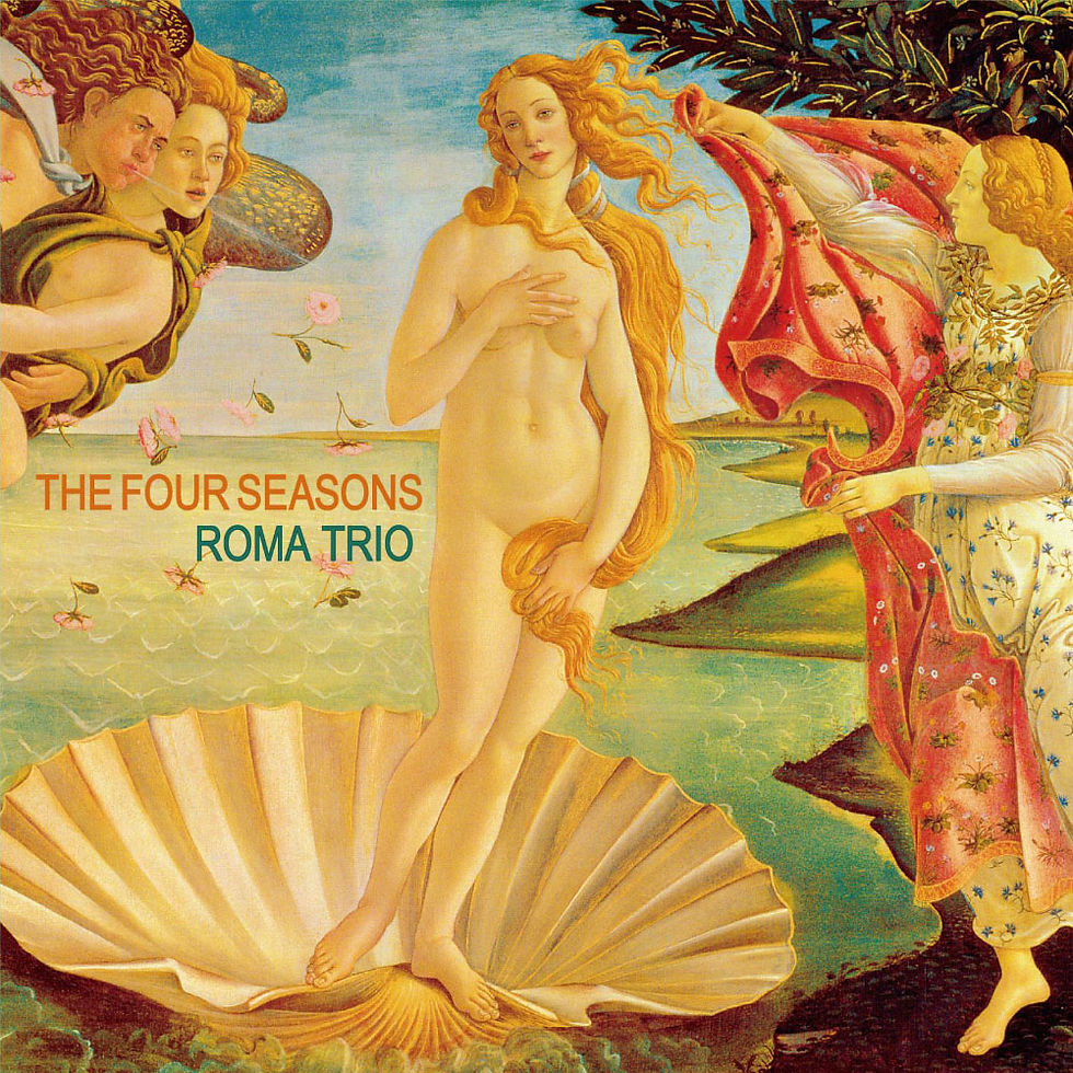 羅馬三重奏:四季 Roma Trio: The Four Seasons (CD) 【Venus】