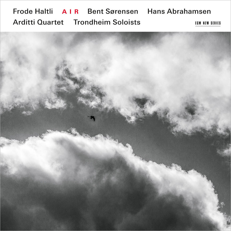 Frode Haltli: Air - Bent Sørensen, Hans Abrahamsen (CD) 【ECM】