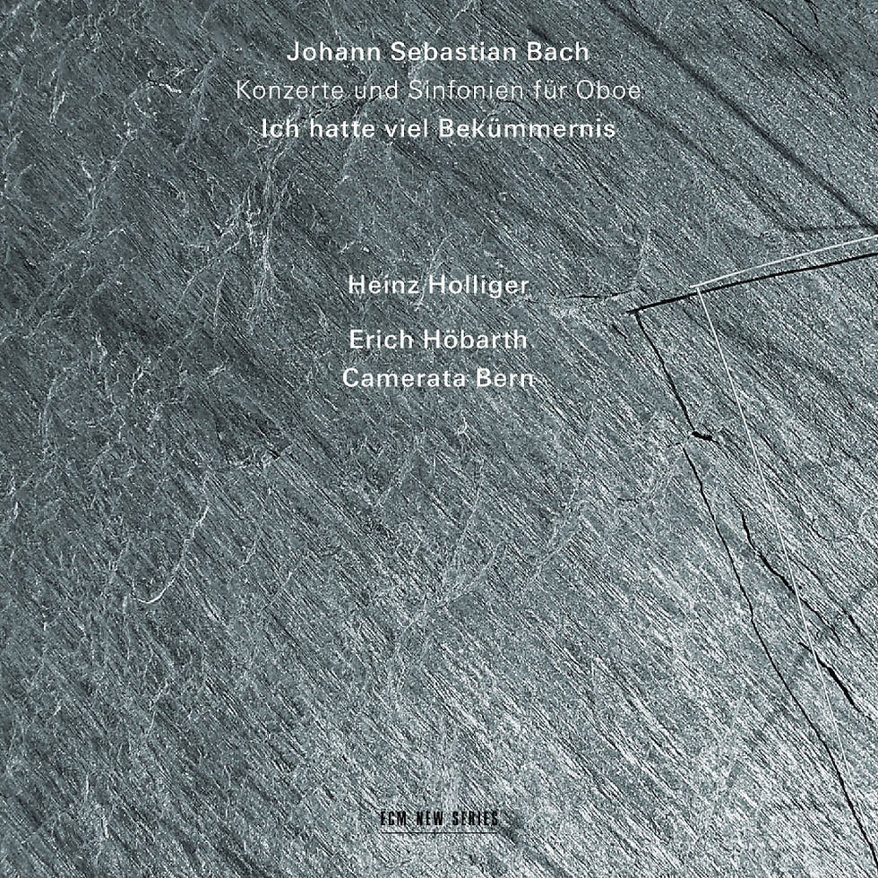Johann Sebastian Bach: Ich hatte viel Bekümmernis (CD)【ECM】