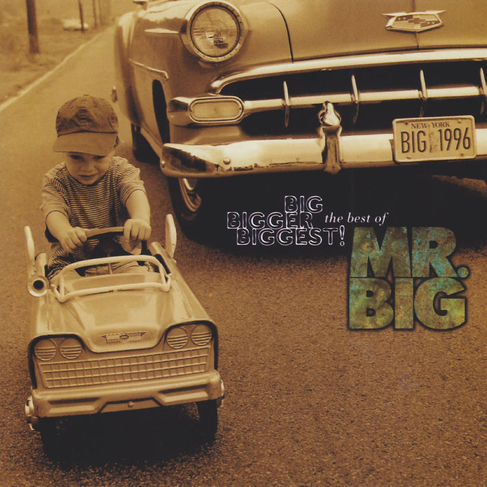 大人物合唱團:大到最高點 精選集 Mr. Big: Big Bigger Biggest ~ Greatest Hits (CD) 【Evosound】