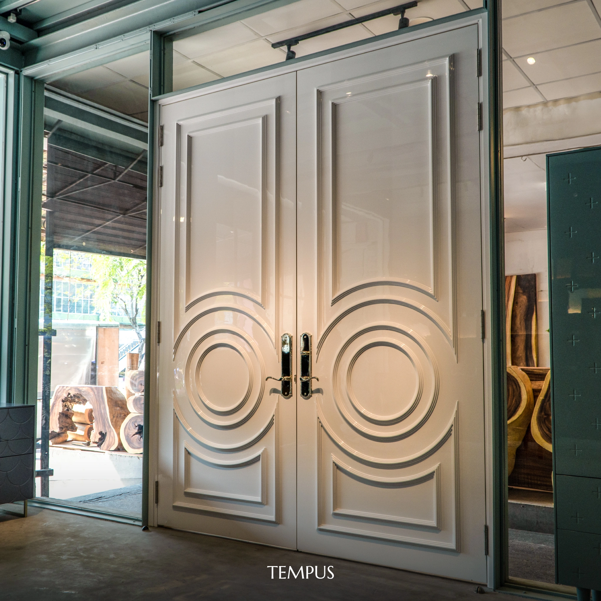 Rococo door