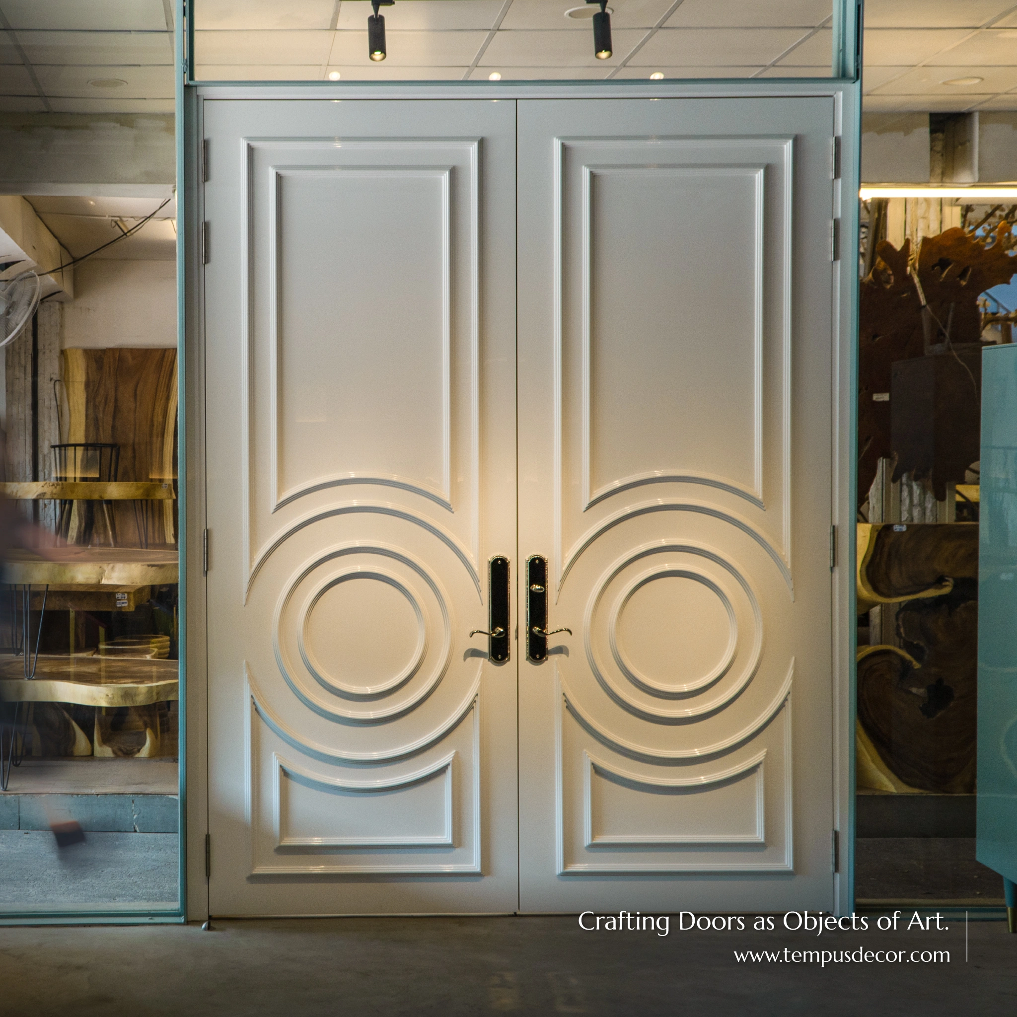 Rococo door
