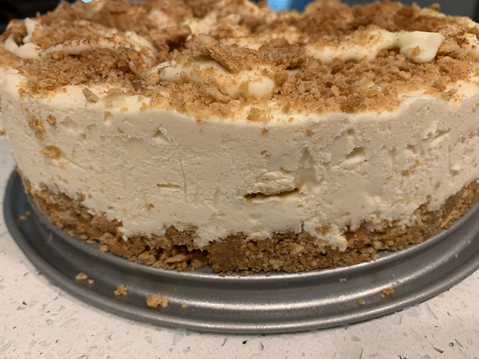 Thumbnail: 'CinnaColes' Graham Cracker Cheesecake