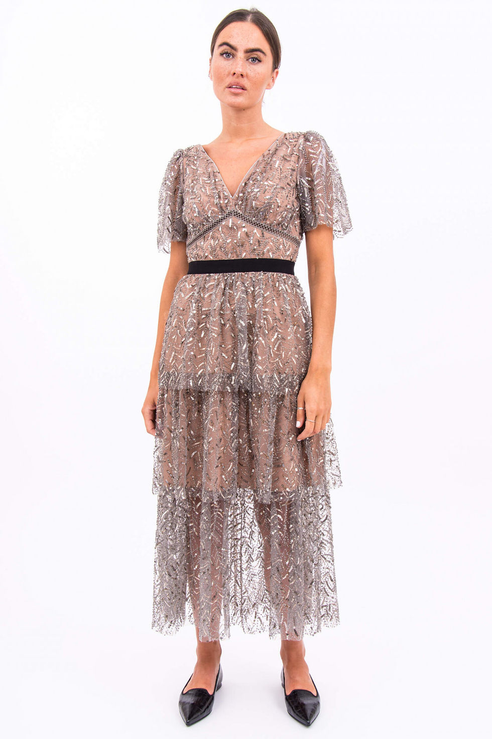 Miniatura: Silver Sequins Dress 