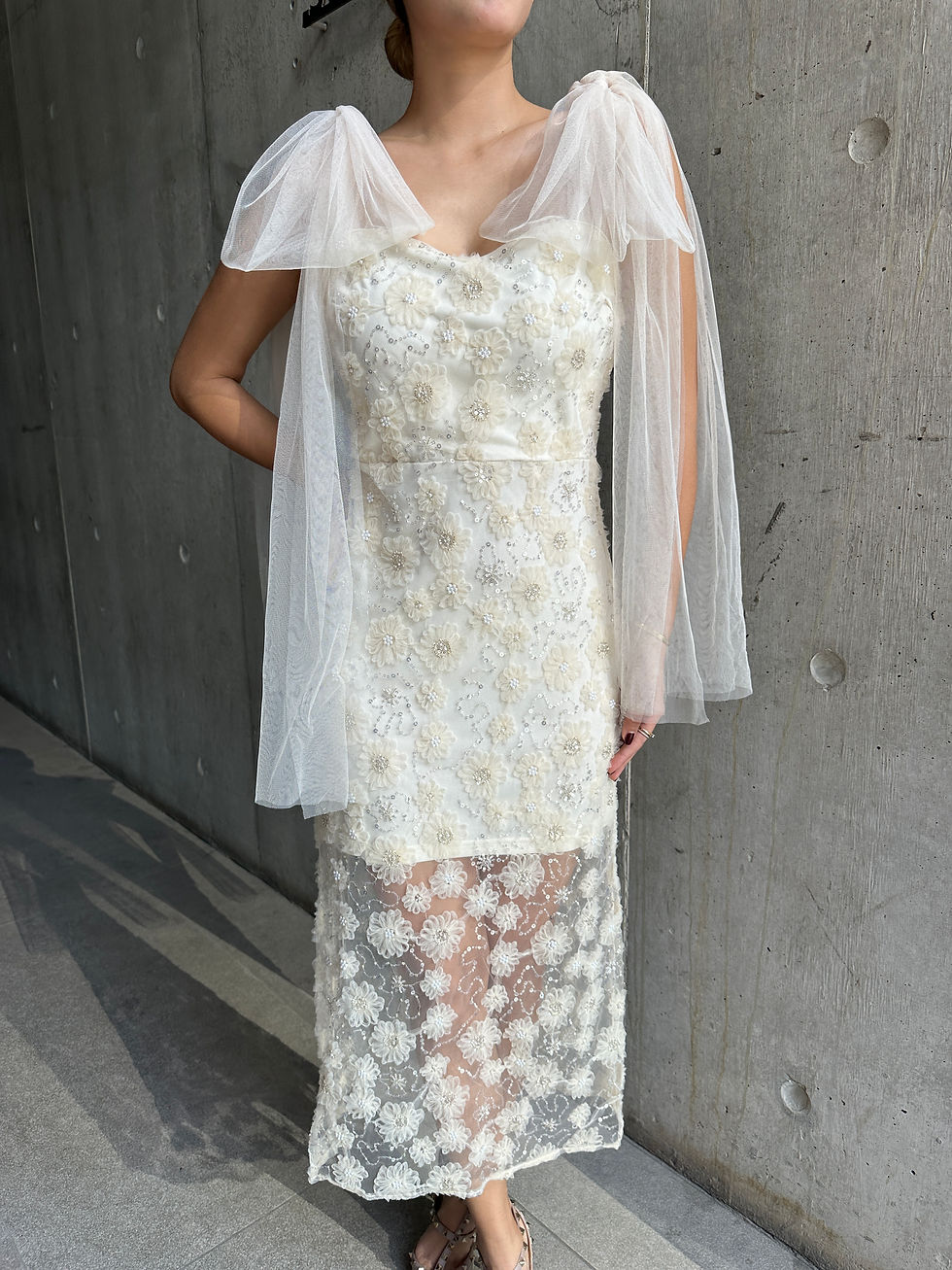Miniatura: Luisa Tulle Dress