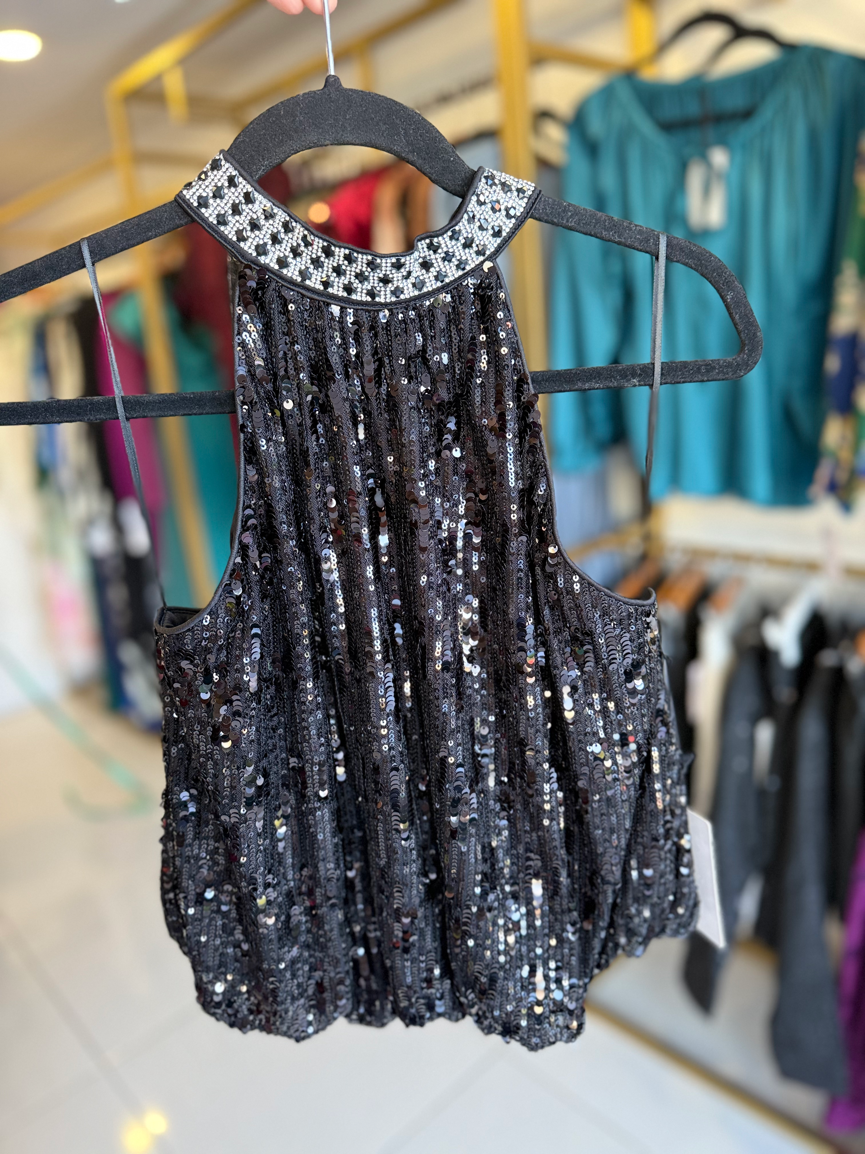 Blusa Con lentejuela 