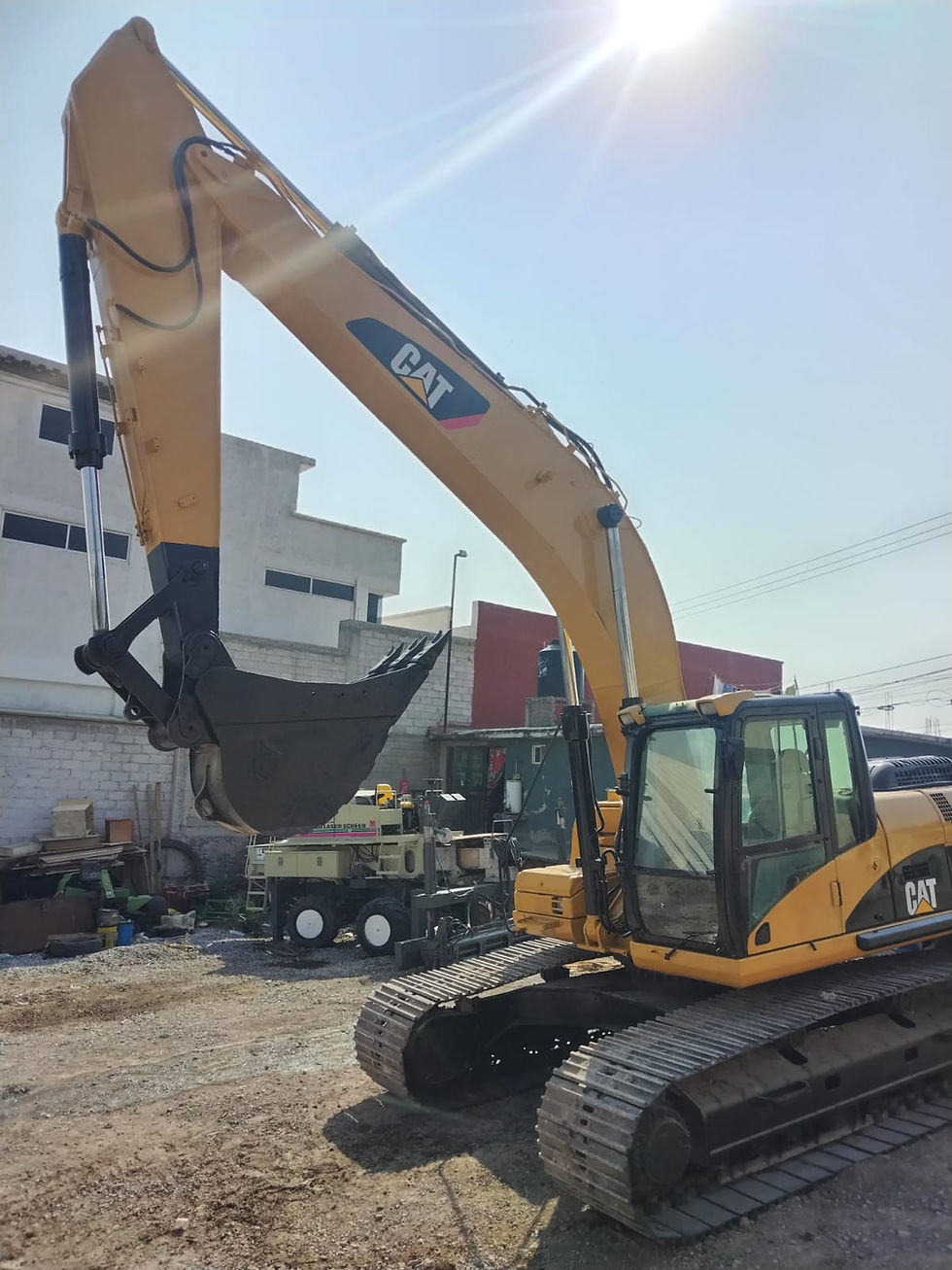 Miniatura: Excavadora Caterpillar 325D 2008