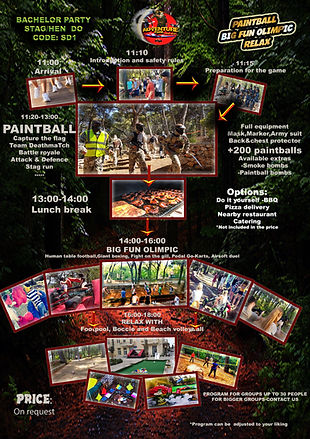 SD1 Bachelor - Paintball 200 - Big fun olimpic -Relax