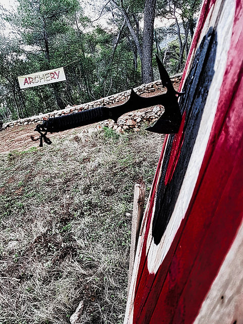 Axe throwing Hvar Jelsa- Things to do in Hvar