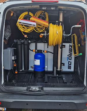 Van mounted pure water system