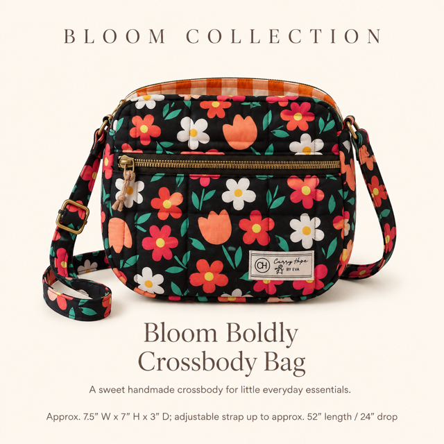 Bloom Boldly Crossbody Bag