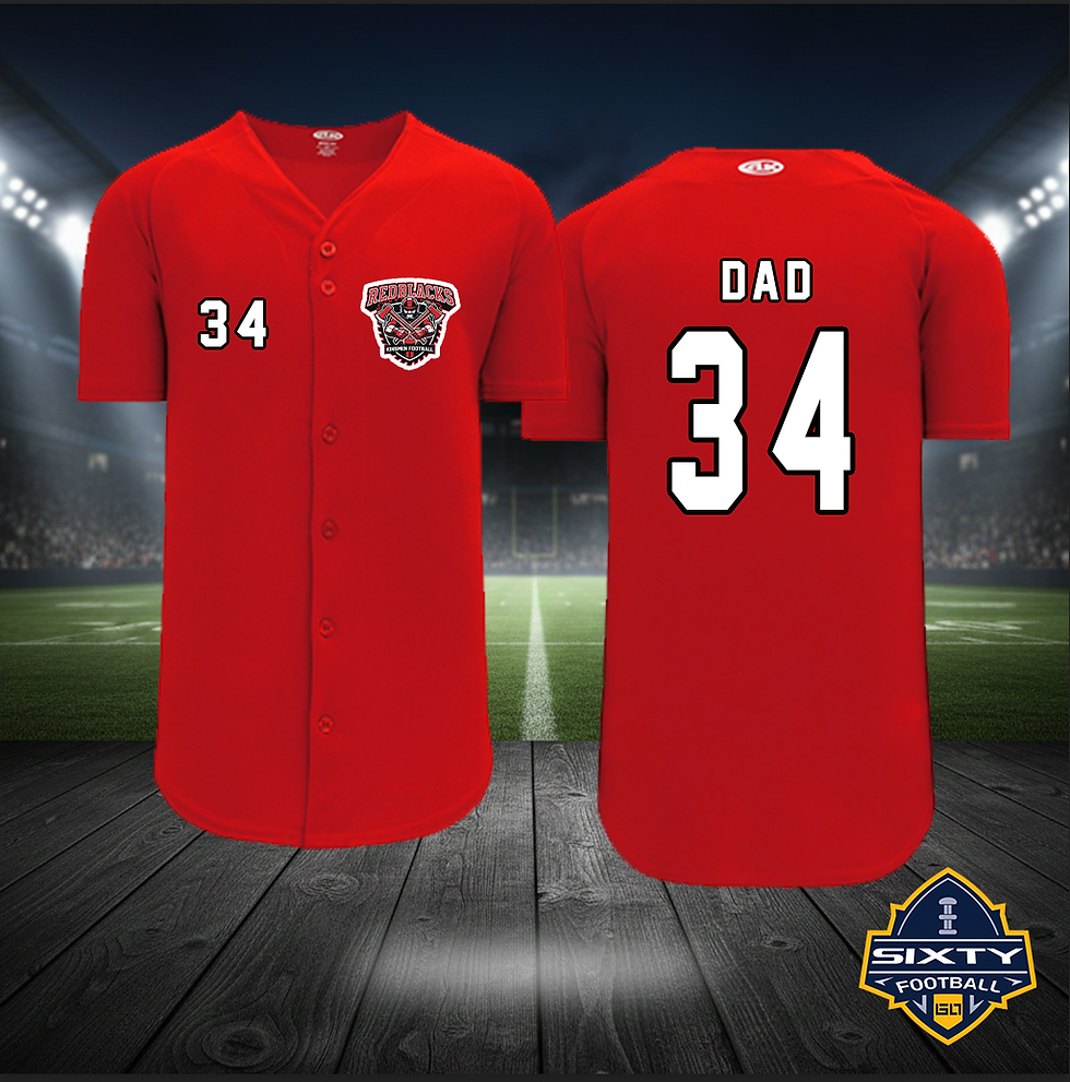Thumbnail: KMFL BASEBALL STYLE FAN JERSEY