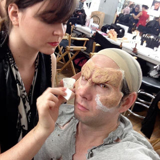 Mariachi makeup, day of the fead, sugar skull, creature, rock demon, devil, best, great ideas for, horror, horror makeup, zombie makeup, halloween makeup, aging creepy doll, ventriloquist, makeup, grandpa, Bald Cap, sore, oozing, scar, wound, hooded zombie