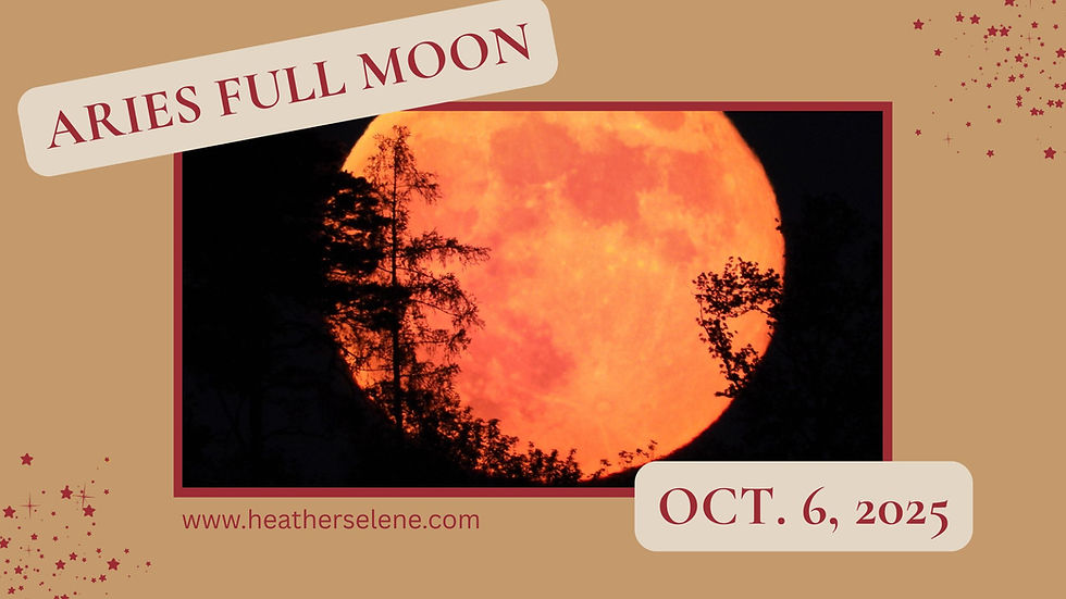 Under the Flame: The Full Moon in Aries Rises
