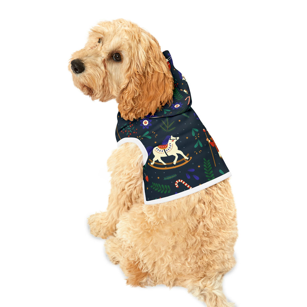 Thumbnail: Jolly Nutcracker Christmas Pet Hoodie