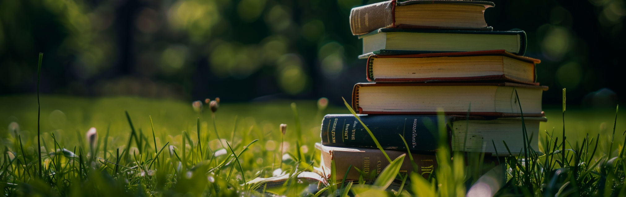 —Pngtree—springtime reading stack of boo