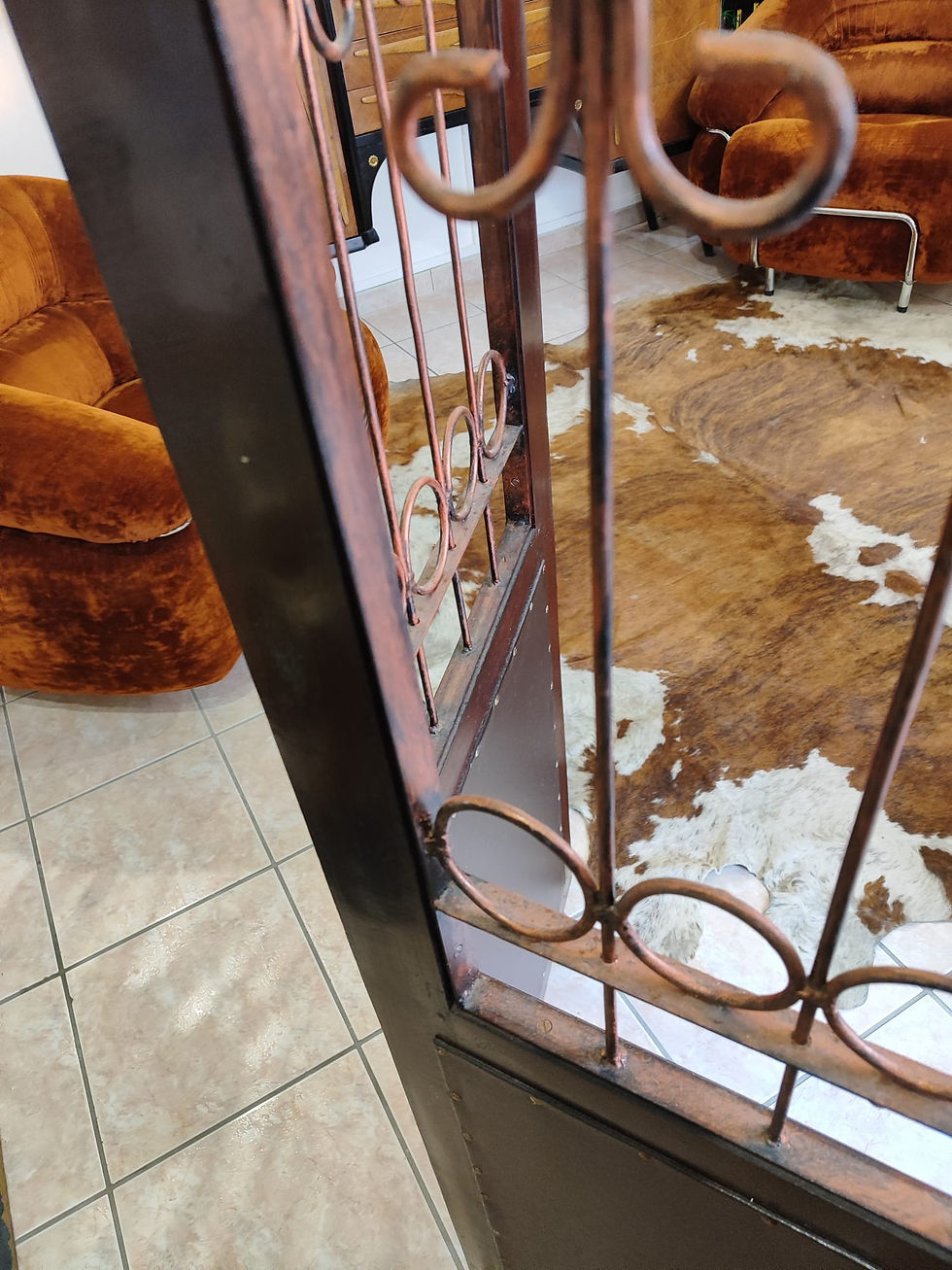 Miniatura: Coppia di Separé a tre ante in legno