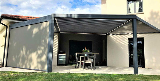 pergola aluminium sur mesure modulable