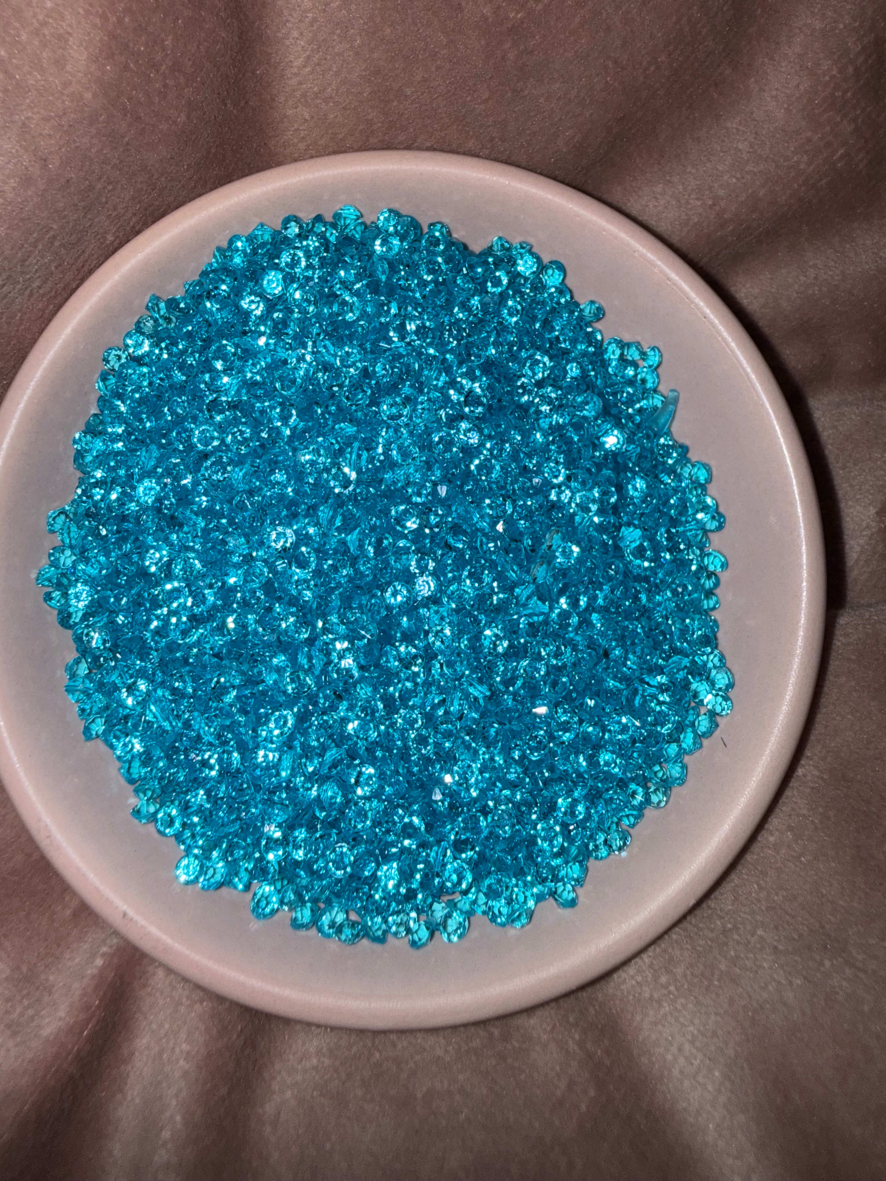 Teal Blue Crystals