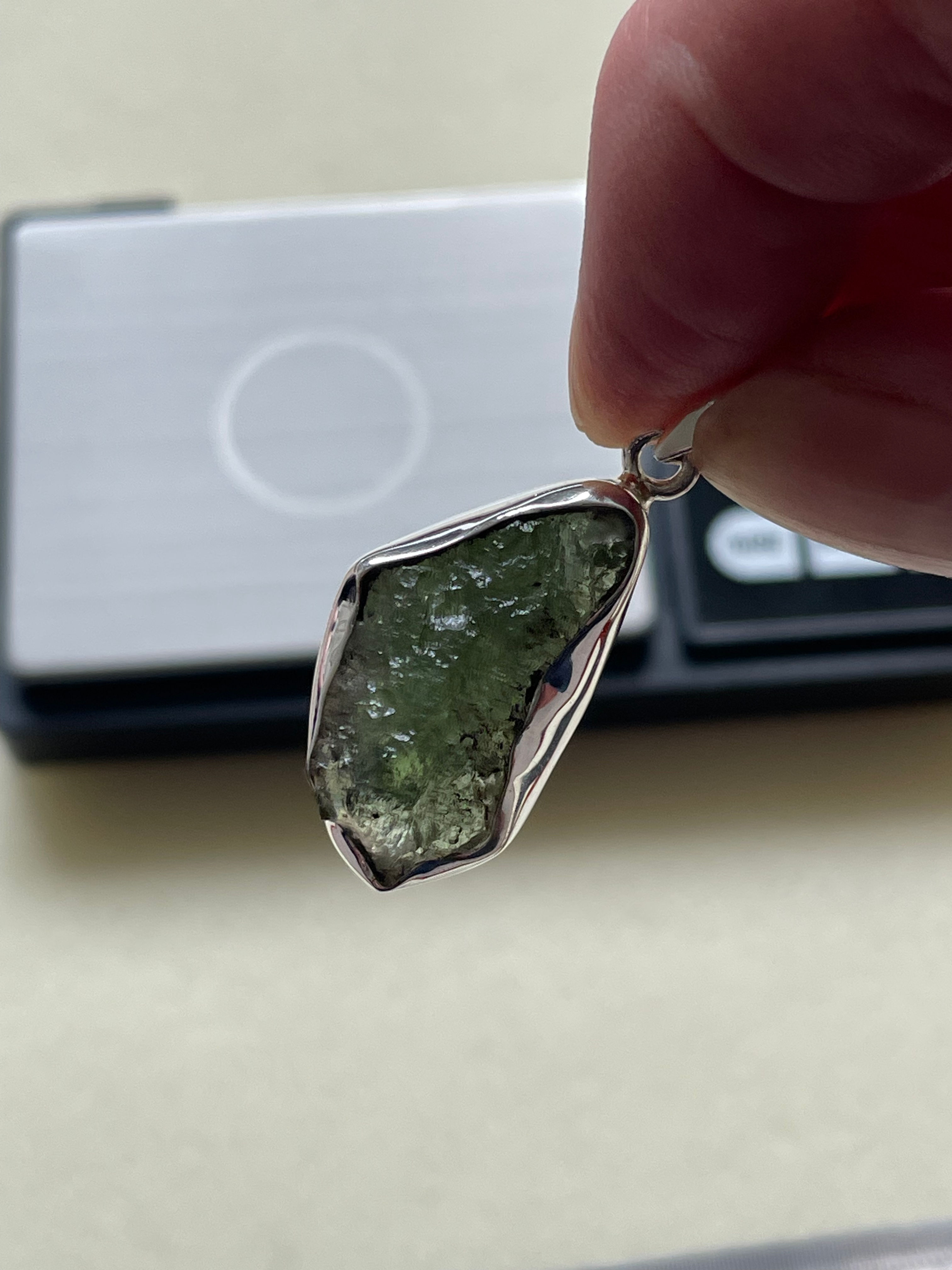5.97g Moldavite Pendant 