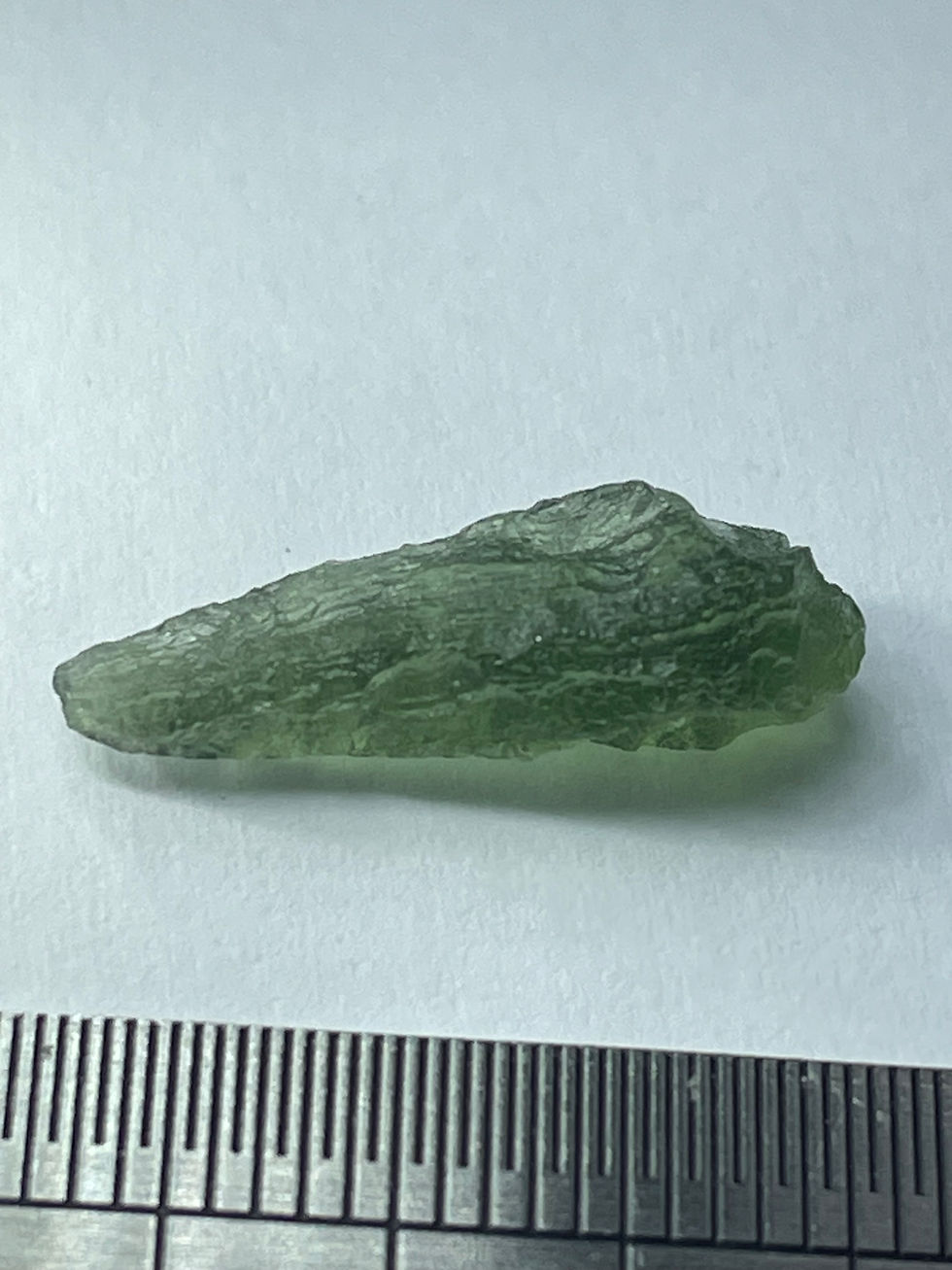 Thumbnail: 0.65g Drop Shape Moldavite 