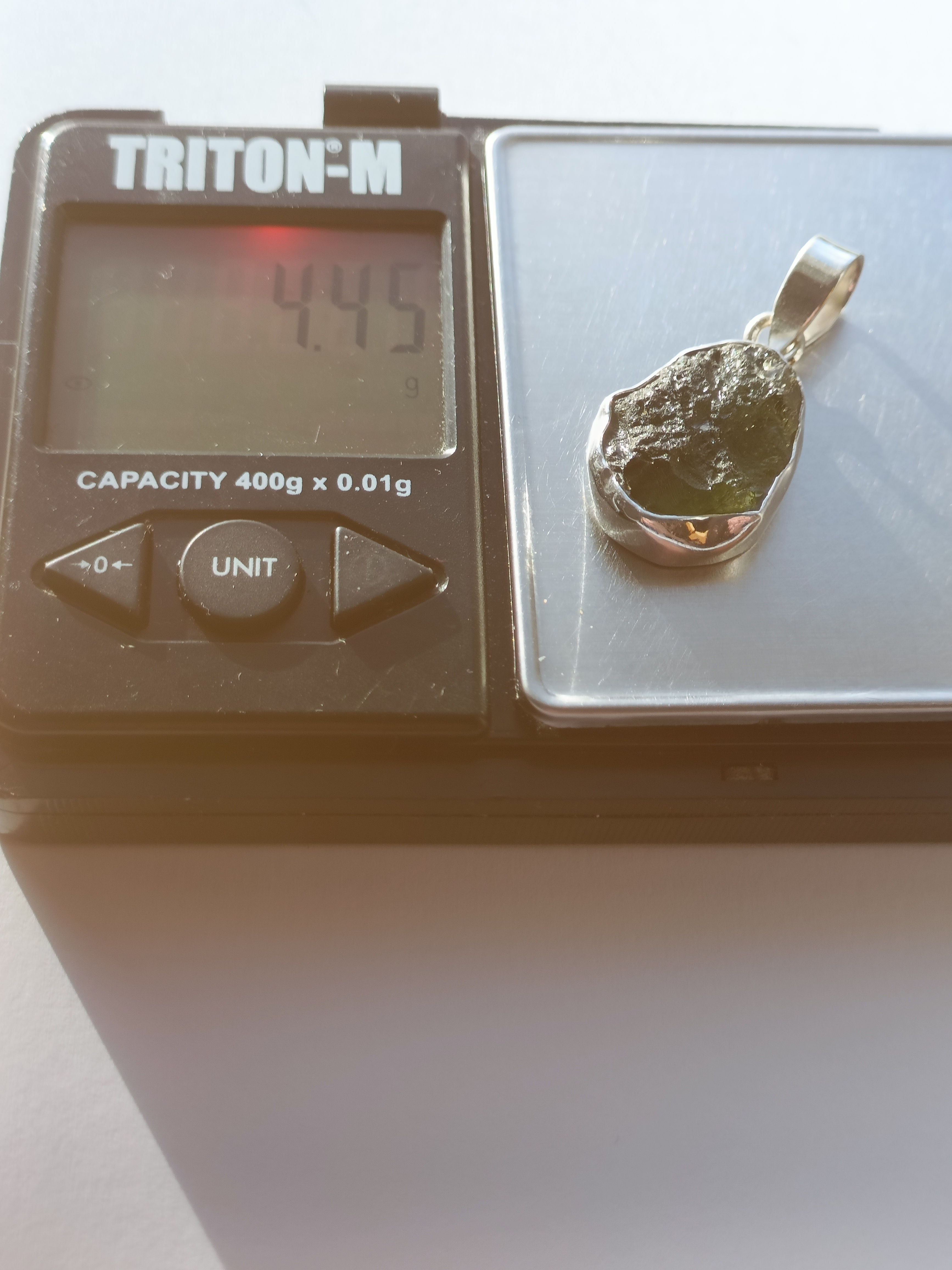 4.4g Moldavite Pendant 