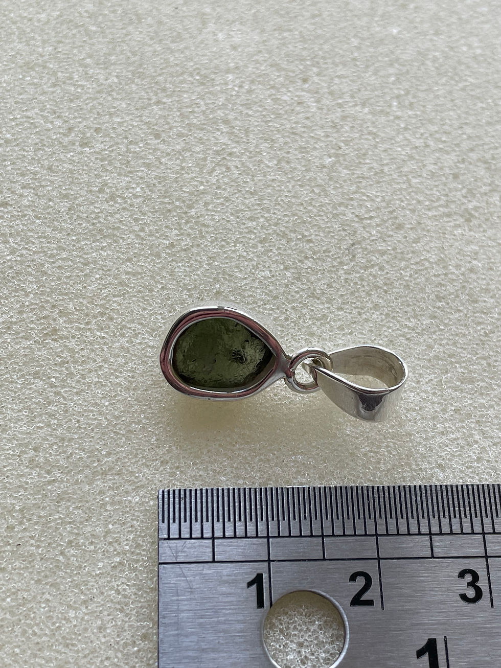 Thumbnail: 1.9g Moldavite Pendant 