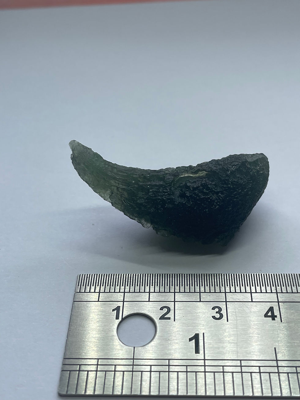 Thumbnail: 11.7g Moldavite Drop Shape